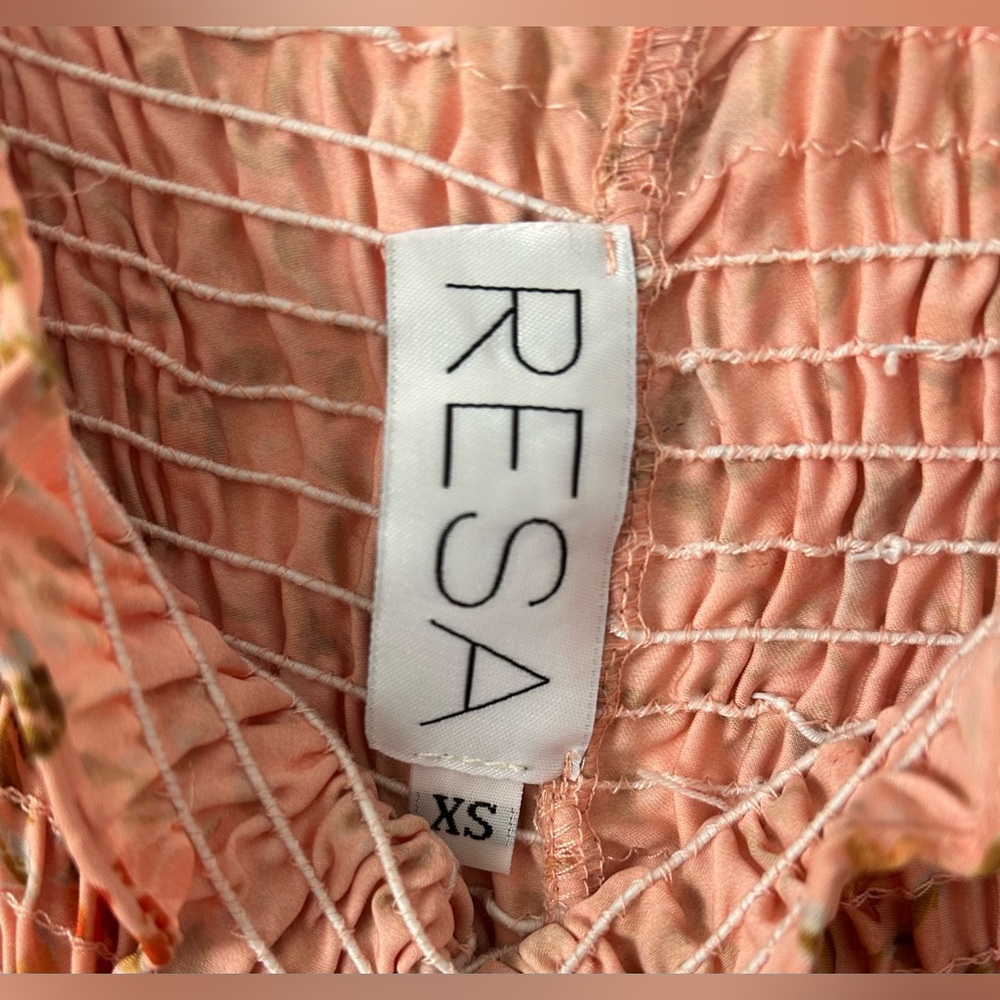 Resa Ashley Midi spaghetti straps dress sz XS - Picture 5 of 11